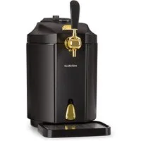 Klarstein Bierzapfanlage Skal Bierzapfanlage 5 L Fässer CO2 Bierkühler 2-12 °C Edelstahl, Bierzapfanlage Bierkühler 5l Fässer CO2