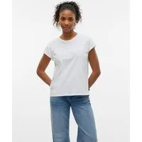 Vero Moda Kurzarmshirt VMPANNA AVA SS TOP JRS