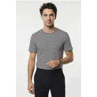 Tommy Hilfiger T-Shirt DC MERCERIZED STRIPE softe Premium Baumwolle Merzerisiert