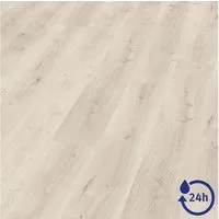 EGGER Laminat Laminat NatureSense Aqua EL2111 Pinot Eiche weiss, (8mm, 1,995qm), Wasserbeständig & Praktisch