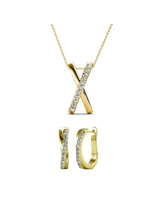 Criss und X Duo Set : Gold und Kristall