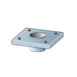 Bertrams Camino-fix Edelstahl Abdeckung 02AE22 Innenmaß 220/220 mm
