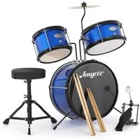 GarveeMore Bass Drum Trommel Set für Kinder 3 Trommel Akustische Trommel Set