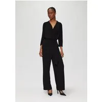 s.Oliver Jumpsuit Overall Jumpsuit in Wickel-Optik