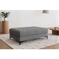 OTTO home Polsterhocker LEEVKE Sitzhocker passend zum Sofa, Breite 115 cm, mit hochelastischer Schaum und Wellenunterfederung