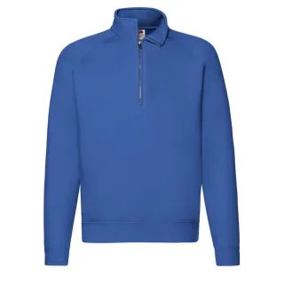 Fruit of the Loom - "Premium" Sweatshirt Reißverschluss für Herren (Königsblau)