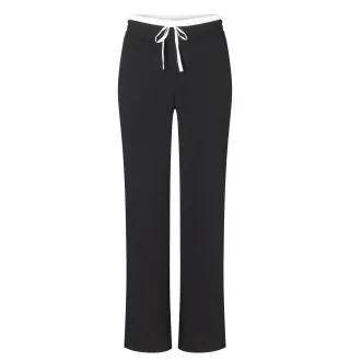 MAC - MAC JEANS - CHIARA, Floating crepe schwarz - Gr. - 30