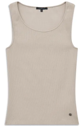 bugatti - Damen T-shirt taupe - Gr. - L
