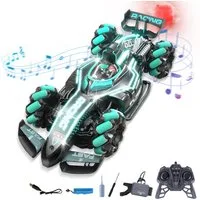 Quntis RC-Auto Ferngesteuertes Auto mit LED Lights Geschenke für Kinder (1-tlg), RC Auto Spielzeug Geschenken, ab 5/6/8 Jahre Jungen Mädchen