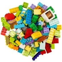 LEGO® LEGO® DUPLO® Steine Sondersteine Bunt Gemischt NEU! Menge 120x Spielbausteine, (Bausteine, 120 St., Kreativ-Set), Made in Europe