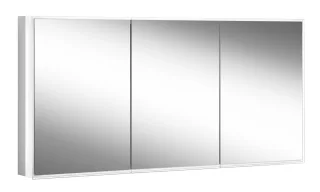 Schneider Spiegelschrank PREMIUM Line Superior TW 180/3/GT/TW, silbereloxiert, 181.180.02.50 181.180.02.50