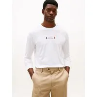 Tommy Hilfiger Longsleeve BRAND LOVE Jersey, Rundhals, mit Logo