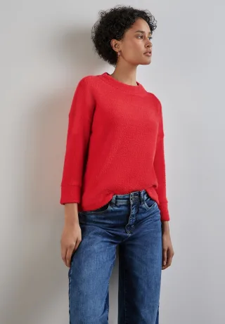 STREET ONE 3/4-Arm-Shirt mit Rollkragen