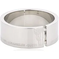 Guess Fingerring Herrenring Ring Metall Silber Gr. 64/20,3 UMR81005-64, Metall, Silber, Gr. 64