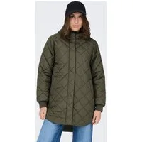 ONLY Steppmantel ONLJULIET QUILTED HOOD ZIP COAT OTW NOOS Kunstfaser