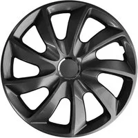NRM Radkappe STIG 15 Zoll in Graphite, 15 in Zoll, (4-St) Radzierblenden für Stahlfelgen Radkappen Satz 4er Set 15"