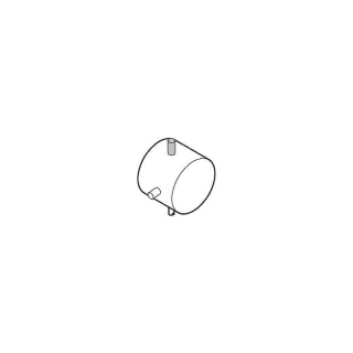 hansgrohe Griff Axor Starck für Thermostat 10391000 chrom