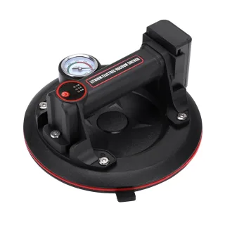 8 Inch Electric Vacuum Suction Cup 200kg Load Capacity Natural Rubber LED Display Glass Tile Stone Lifting Tool