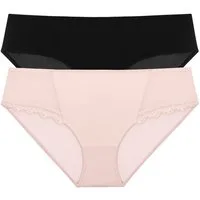Dorina Hipster Jana (2er Pack) elastisch, Spitze, feminin
