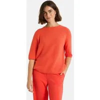 Lieblingsstück Kurzarmpullover KleraEP Halbarm mit Rundhals, unifarben