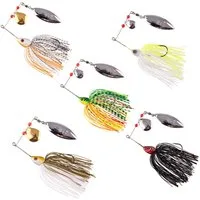 Zite Kunstköder Inzite Rotator Spinnerbait Set 5 STK 10-21g mit Doppelspinnerblatt