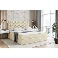 ALTDECOR Boxbett SERENE (Multipocket-Matratze H4, H3 Matratze Bonellfederung, Topper, Kopfteil)
