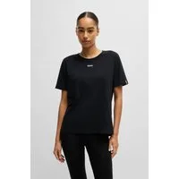 BOSS T-Shirt CI_T-Shirt mit BOSS Logo-Schriftzug & Label