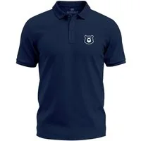 Neverless Poloshirt Poloshirt Herren Bär Tierlogo im Polygon-Stil – Kurzarm Polo Sommer mit Print