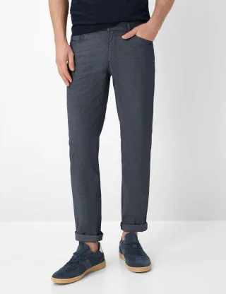 Brax Herren Five-Pocket-Hose Style CADIZ NAVY, dunkelblau, Gr. 31/34