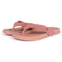 Grendha TRAMAS RAST AD - Badelatschen / Slides Pantolette Riemen mit Flecht-Design - rutschfeste Sohle