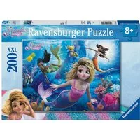 Ravensburger Puzzle Meerjungfrauen Magie, 200 Puzzleteile, Made in Germany