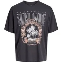 Jack & Jones Junior T-Shirt Jorcollage Font Tee S/S Crew Neck Tg Jnr