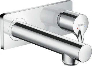 Hansgrohe 2-Loch Waschtischmischer Unterputz Talis S F-Set chrom kurzer Auslauf, 72110000 , 72110000 72110000