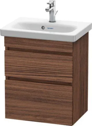 Duravit DuraStyle Waschtischunterbau wandhängend Nussbaum dunkel Matt 500x368x610 mm - DS640302121 DS640302121