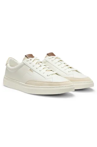 BOSS Menswear Black - Kieran_Tenn_sdtbal Open White - Gr. - 45
