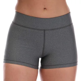 Under Armour HeatGear Shorts Halbhoch Für Damen In Grau