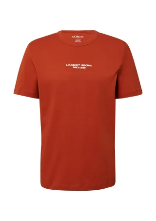 s.Oliver - T-Shirt rot - Gr. - XL