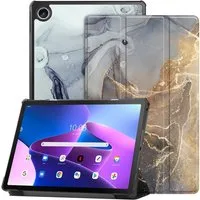 FroShop Tablet-Hülle Schutzhülle für Lenovo Tab 10.1" (2025) TB-311FU/TB-311XU 4 Generation 10.1 Zoll, Auto Wake Up / Sleep Magnetverschluss Einfarbig & Marmor Designs