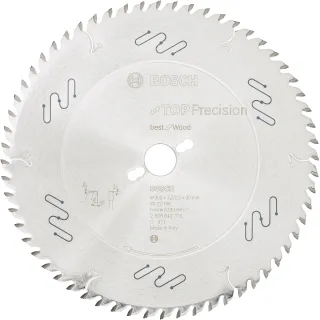 Bosch Kreissägeblatt Top Precision Best for Wood, 300 x 30 x 3,2mm, 60 Zähne - 2608642115