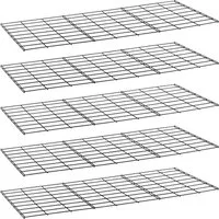TOOLCRAFT Schwerlastregal Gitterrostboden 175 kg (B x T) 90 cm x 40 cm Metall Schwarz
