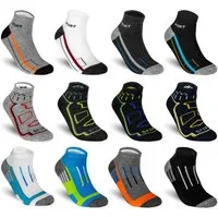 TEXEMP Sneakersocken 6 - 12 - 18 Paar Sneaker Socken Herren & Damen Mehrfarbig Baumwolle (Packung, 18-Paar) Robust & Langlebig