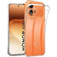 CoolGadget Handyhülle Transparent Ultra Slim Case für Honor 600 6,57 Zoll, Silikon Hülle Dünne Schutzhülle für Honor 600 Hülle