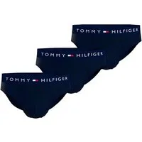 Tommy Hilfiger Underwear Slip TH-3P BRIEF (Packung, 3er) mit Tommy Hilfiger Logoschriftzug