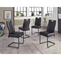 HELA Esszimmerstuhl Erika S (Set, 4 St), 2 oder 4 Stück, komfortable Federkern Polsterung, Freischwinger