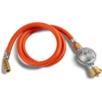 BURNHARD® Druckregler Gasflaschen Adapter für Wayne Jr., 2,5 bar