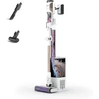 Shark Akku-Bodenstaubsauger Detect Clean & Empty kabelloser Staubsauger IW3612EUT, 240 W, beutellos, mit automatischem Entleerungssystem für Tierhaare