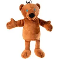 Heunec® Handpuppe JANOSCH, Kleiner Bär, 22 cm, enthält recyceltes Material