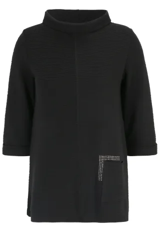 Doris Streich - Shirt schwarz - Gr. - 54
