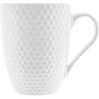 Weissberg Becher Kaffeebecher aus hochwertigem Porzellan - 350 ml, 6-tlg., Porzellan, 350 ml