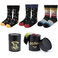 Harry Potter Socken Socken 3er Pack für Erwachsene in Größe 38–45